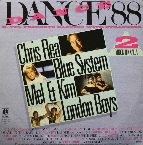 V/A : Dance Dance '88 2LP (Käyt)
